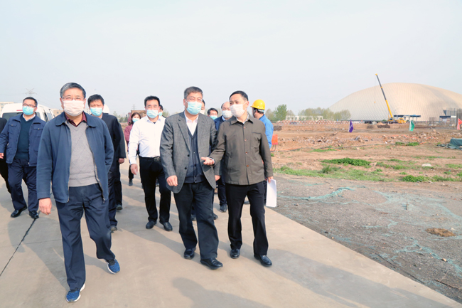 河南省發(fā)改委副主任、能源局局長(cháng)高義到萬(wàn)基控股集團調研2×66萬(wàn)千瓦機組項目建設情況