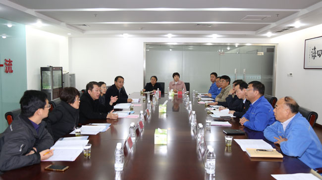 國家統計局能源統計司副司長(cháng)張洋一行到萬(wàn)基控股集團調研